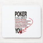 All About Poker Mouse Pad
