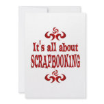 ALL ABOUT SCRAPBOOKING invitations