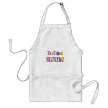 All About Singing Aprons