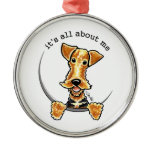All About the Airedale Terrier Christmas Tree Ornament