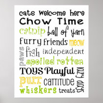 All About The Cats Print