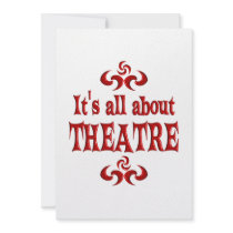ALL ABOUT THEATRE PERSONALIZED ANNOUNCEMENTS
