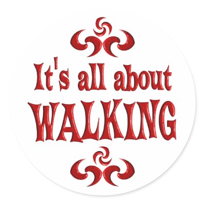 ALL ABOUT WALKING STICKER by Specialinterests