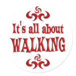 ALL ABOUT WALKING stickers
