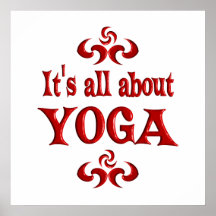 ALL ABOUT YOGA POSTERS