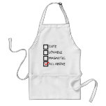 ALL ABOVE aprons