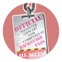 All Access Backstage Pass