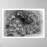 All America Baseball Tour 1897 posters