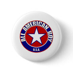 All American Boy	button