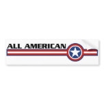 All American bumper sticker bumper stickers