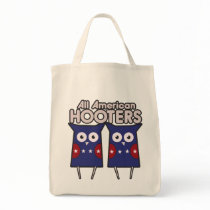 All American Hooters Canvas Bag