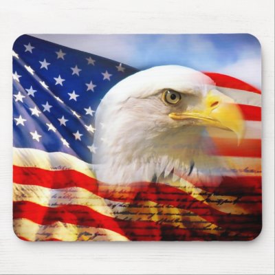 ALL AMERICAN! MOUSE MAT by nightmare7darkangel