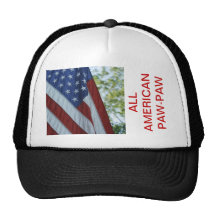 ALL AMERICAN PAW-PAW HAT TEMPLATE