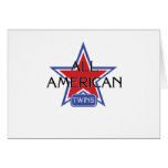 All American Twins Greeting Cards
