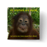 All Animals are Equal Pinback Button