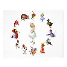 ALL AROUND ALICE CUSTOM INVITE