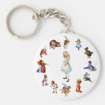 ALL AROUND ALICE IN WONDERLAND KEY CHAINS