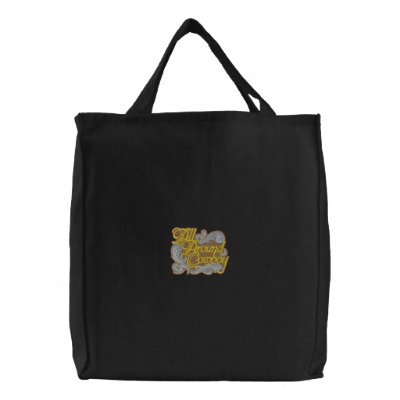 All Around Cowboy Canvas Bags by ZazzleEmbroidery