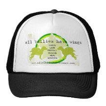 all bullies have wings (TM) trucker hat