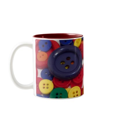 All Buttoned Up Mug by estjohn