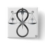 All Gods Universal Power Monochrome Symbol Pins