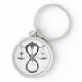 All Gods Universal Power Monochrome Symbol Key Chains