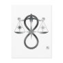 All Gods Universal Power Monochrome Symbol Post Cards