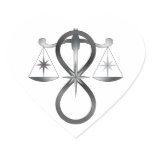 All Gods Universal Power Monochrome Symbol Stickers