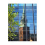 All Hallows by the Tower Reflection Postcard