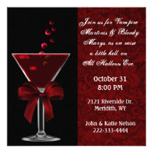 All Hallows Eve Party Invitaton Custom Invitations