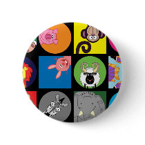 ALL HAPPY ANIMALS PIN