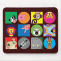 ALL HAPPY ANIMALS mousepads