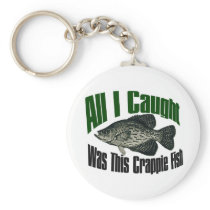 All I caught was this crappie fish keychain