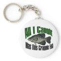 All I caught was this crappie fish keychain