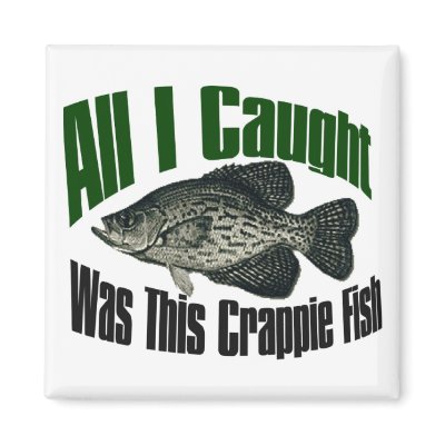 All I caught was this crappie fish magnet by burntright