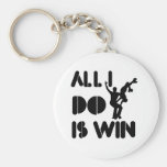 All I Do Is Win At Rollerblade Key Chain