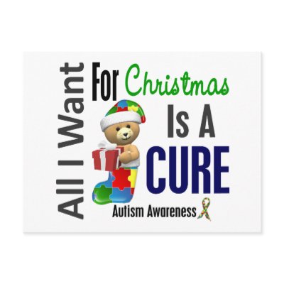 All I Want For Christmas Autism by awarenessgifts