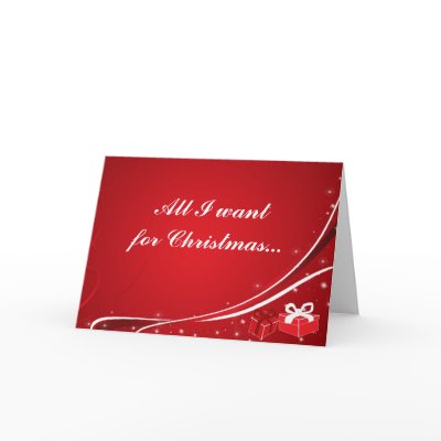 All I want for Christmas... Greeting Cards by InkCharmer