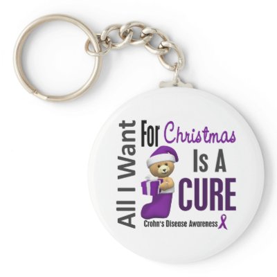 All I Want For Christmas Crohn's Disease by awarenessgifts