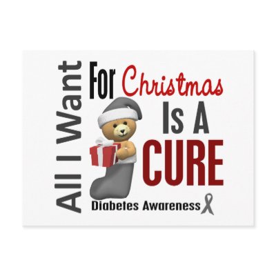 All I Want For Christmas Diabetes by awarenessgifts