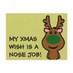 All I Want for Christmas is Plastic Surgery Post Card