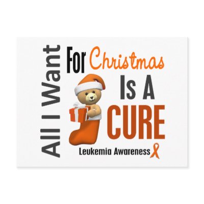 All I Want For Christmas Leukaemia by awarenessgifts