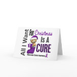 All I Want For Christmas Pancreatic Cancer cards