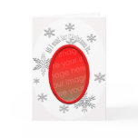 All I want for Christmas Photo Frame Greeting Card