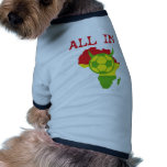 all in africa doggie tshirt