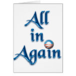 All in Again Greeting Card