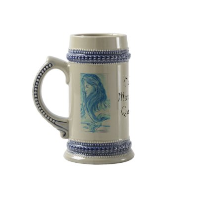 All-in-blue The Mermaid Queen Mug by rshort