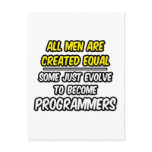 All Men Are Created Equal...Programmers