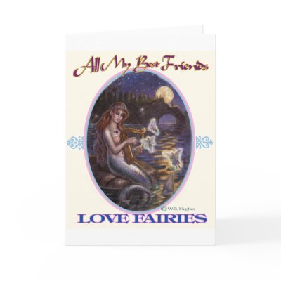 All My Best Friends Love Fairies upload Cards by artdoc
