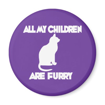 all my Children are Furry Magnet by EllesPlanet